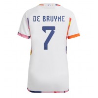 Ženski Nogometni dresi Belgija Kevin De Bruyne #7 Gostujoči SP 2022 Kratek Rokav